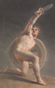 Studie van een Mannelijk Naakt