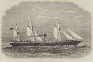 De Dundee Schroef-Stoomschip Hibernia