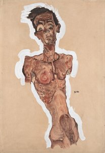 Naakt zelfportret, 1910