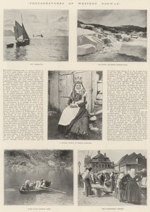 Fotogravures van West-Noorwegen