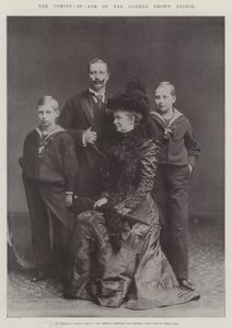 De meerderjarigheid van de Duitse kroonprins