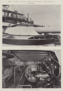 Het eersteklas slagschip Majestic