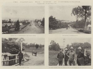 De Transvaaloorlog, scènes in Pietermaritzburg