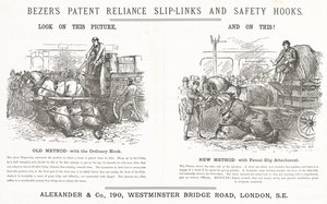 Bezers Patent Reliance Slip-Links en Veiligheidshaken