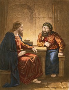 Christus en Nicodemus