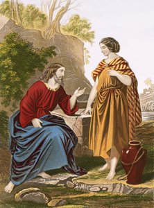 Christus en de vrouw van Samaria