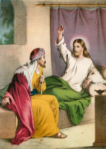 Jezus Christus en Nicodemus