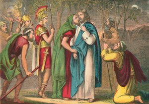 Judas verraadt Christus