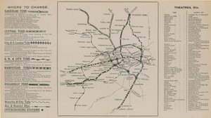 Londen Metrokaart