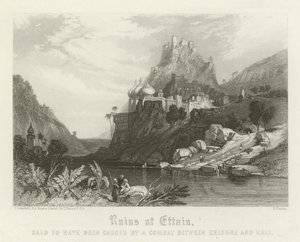 Ruïnes bij Ettaia, India