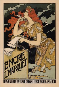 Encre L. Marquet Poster, 1892