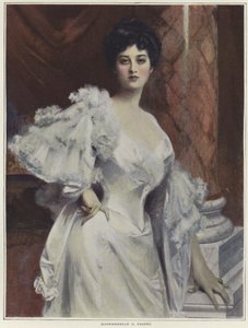 Portret van Mademoiselle O Pastre