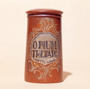 Container voor Thebaïsche opium