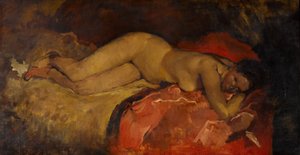 Liggend naakt, ca. 1887