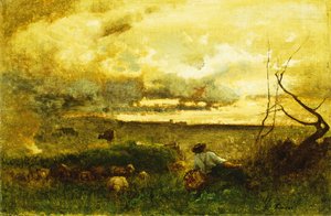 Gouden zonsondergang