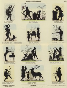 Grappige Silhouetten