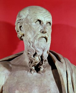 Buste van Hesiod