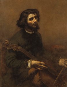 De cellist (zelfportret), 1847