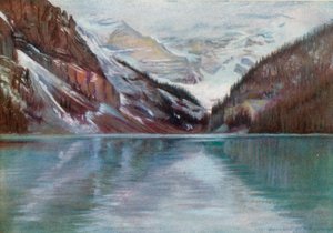 Lake Louise, het meer in de wolken
