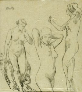 Studie [Vrouwelijke naakten]