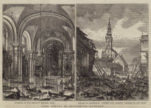 De Overstromingen in Boedapest, Hongarije