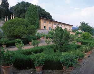 Limonaia en tuin, Villa di Celle