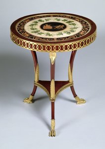 Sokkeltafel, 1804-14