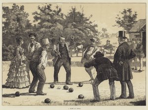 Een spelletje bowls