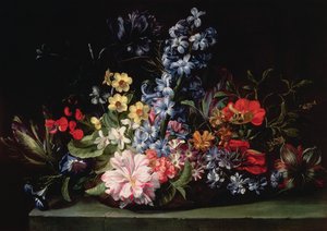 Mand met Bloemen
