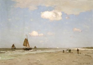 Strandscène, 1887