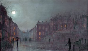 Een uitzicht op Hampstead, Londen, 1882