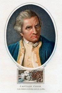 Portret van James Cook, 1800