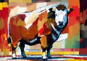 Dieren: Hereford rund 1