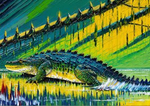 Dieren krokodil