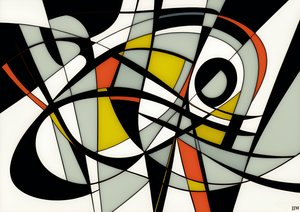 abstract: op wit-schommels 2