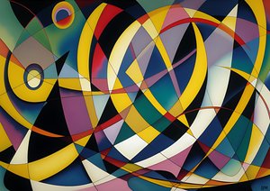 abstract: zilver-gele curve 7