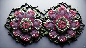 mandala: Pioenrozen-bloem elementen_02
