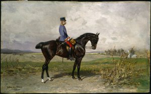 Franz Joseph, ruiterportret / Blaas