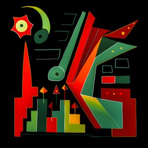 Een beurs trend in Picasso-stijl 2
