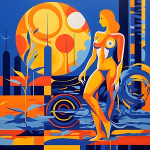 Teleurstelling in de zon, watervrouw 1
