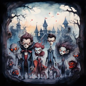 Halloween met vampieren en weerwolven 1