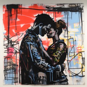 Man en Vrouw omarmen elkaar 1