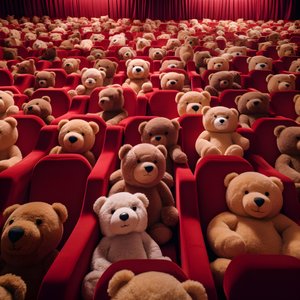 Miljoenen teddyberen in een bioscoop 3