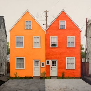 twee oranje huizen 3