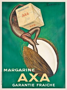 Poster reclame voor Axa margarine, 1931