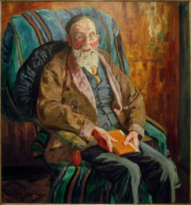 Portret van de historicus Albert Ruppersberg