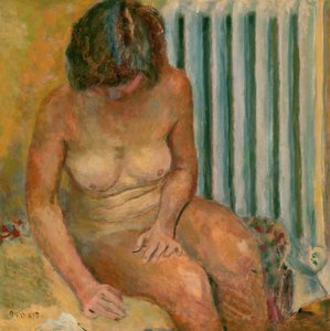 Naakt bij de radiator, 1928