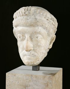 Hoofd van keizer Theodosius II (408-450)