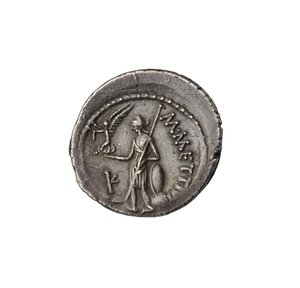 Romeinse republikeinse munt uit Rome, 44 v.Chr.