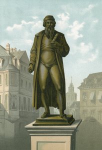 Standbeeld van Gutenberg in Mainz